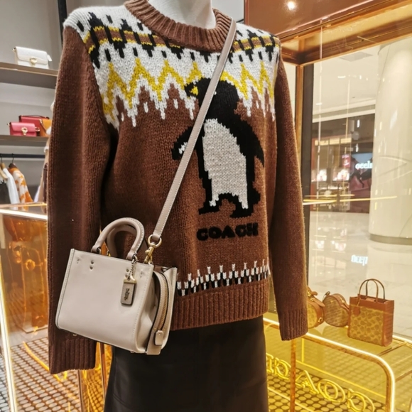 Sold!!Rare Coach rogue 17 Ivory multi color - Picture 10 of 10